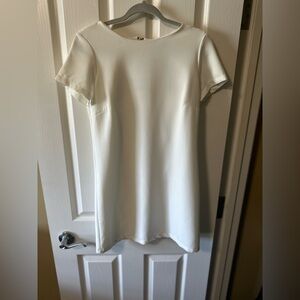 Lulus White Short Sleeve Dress